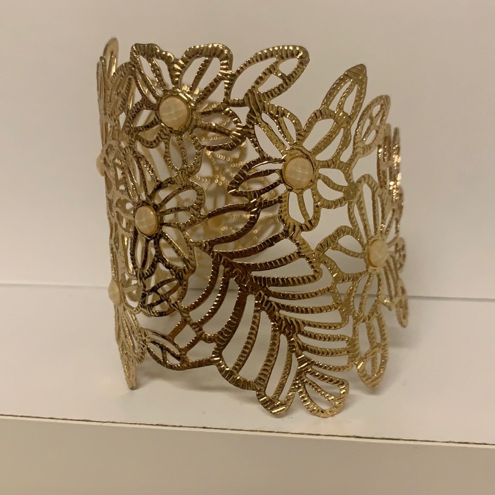 Flower Wrist Cuff